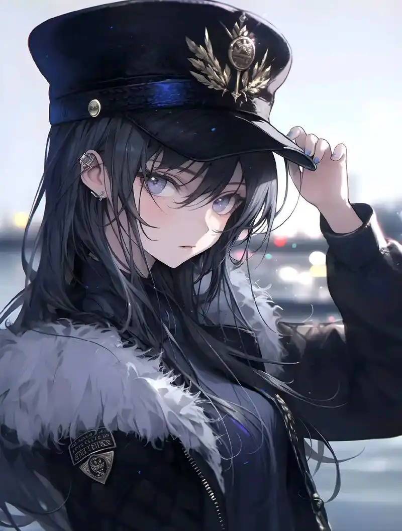 帅气女孩,头像壁纸.#二次元 自己ai的#动漫 #高清图片  - 抖音