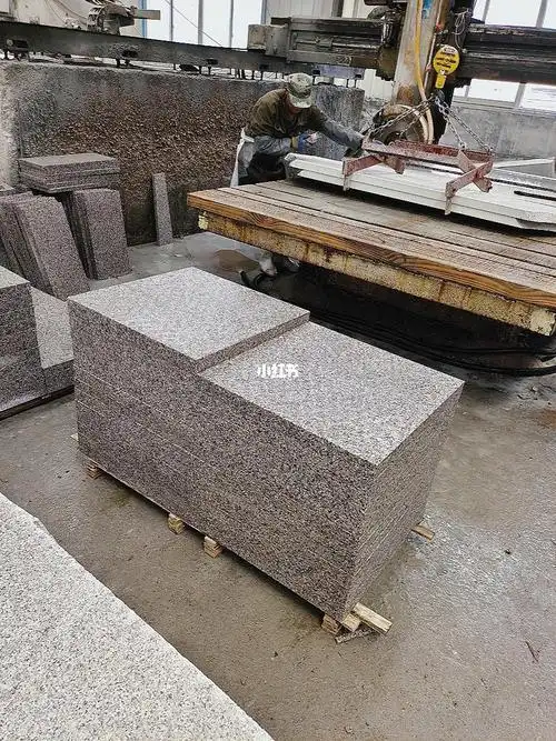 五莲花五莲红火烧板地铺石路沿石路侧石