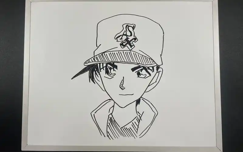 如何画服部平次【名侦探柯南】_哔哩哔哩_bilibili