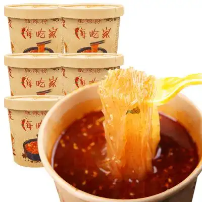 酸辣粉丝桶装重庆正宗网红方便粉丝嗨吃家夜宵早餐速食懒人食品