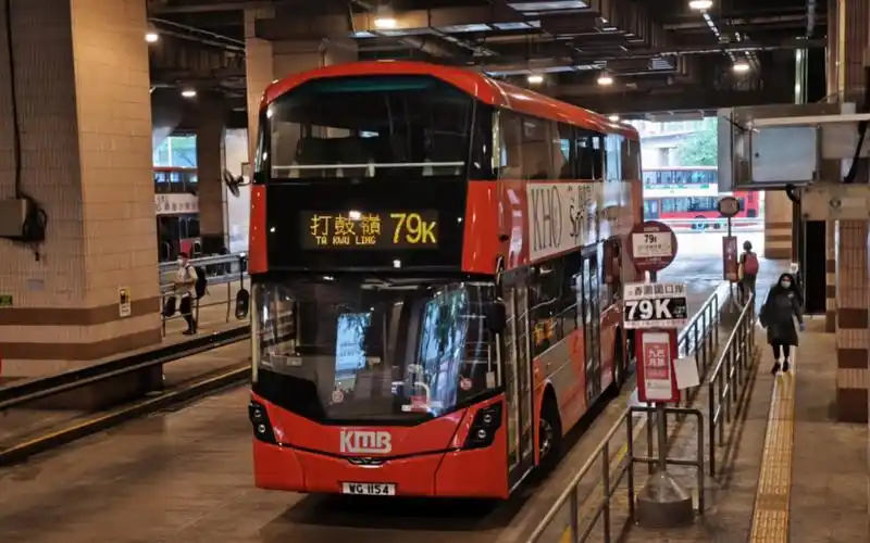 香港公交九龙巴士79k线→打鼓岭非全程夜间pov双层巴士视角
