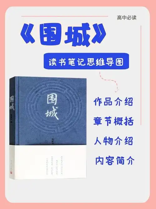6张图读完《围城》|高中必读名著小说