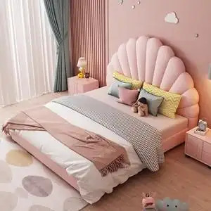 【女童公主床粉色儿童房图片】女童公主床粉色儿童房图片大全_好便宜