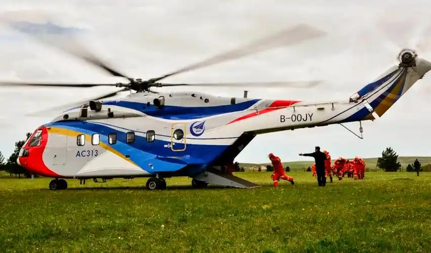 ac313首飞14周年!开启国产大型民用直升机新时代