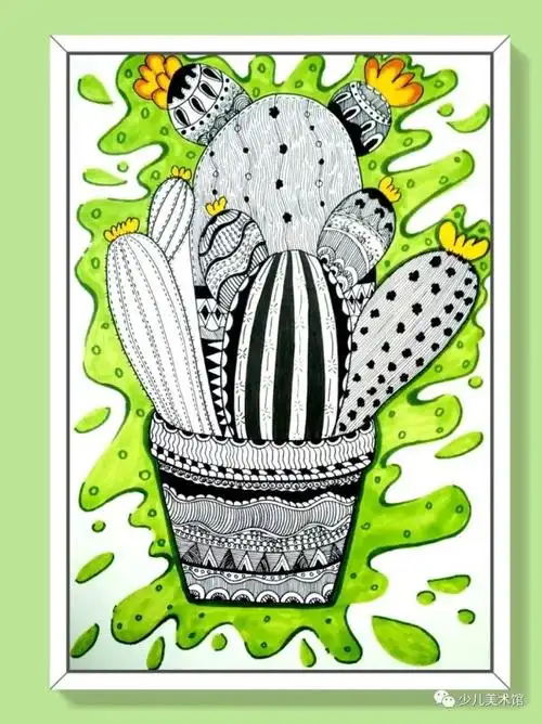 素材分享超经典儿童线描范画每张都是学习的好素材收藏上课省心啦