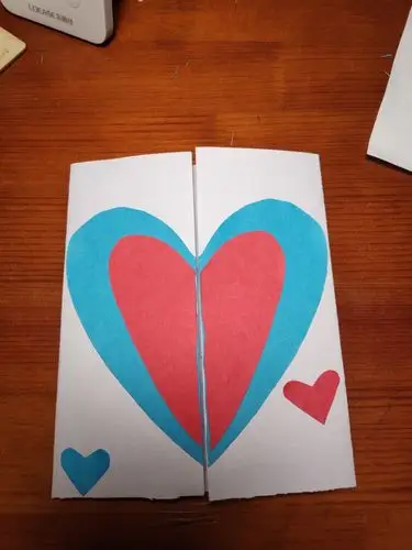 《我的爱心卡》阶段作业欣赏