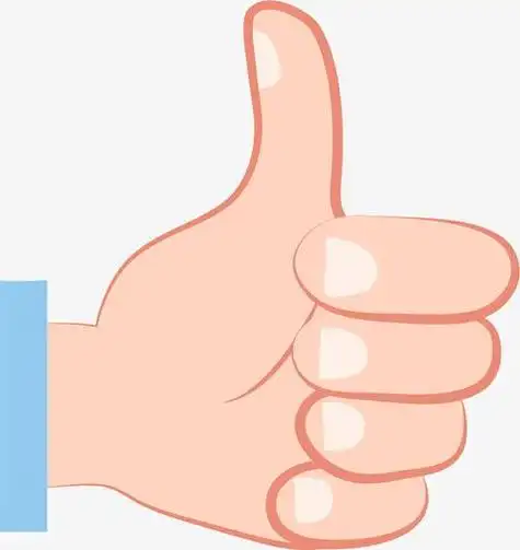 大拇哥点赞简笔画