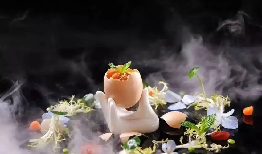 意境菜欣赏出品新颖