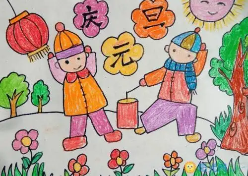 新年简笔画喜庆中国年简笔画中国年新年去哪玩知识艺术新年房子简笔画