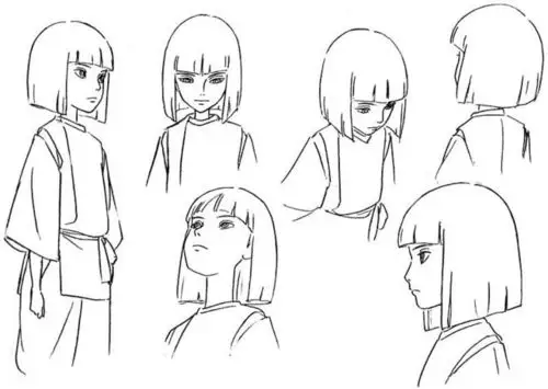 spirited_away_chihiro_concept_art_character_drawing_23 -- topit.