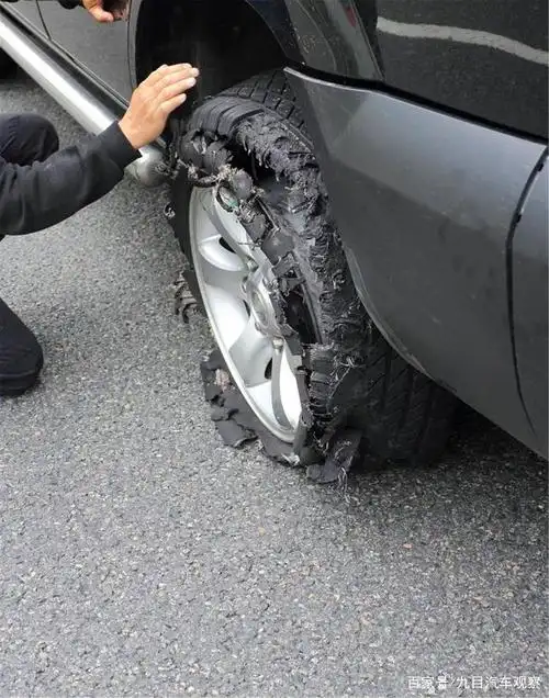 谁说高速120爆胎生还几率为零,看看真实数字是多少,难以置信