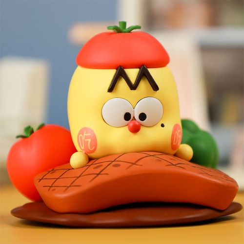 美食乐园时光我是不白白吃盲盒周边公仔食物潮玩盲盒