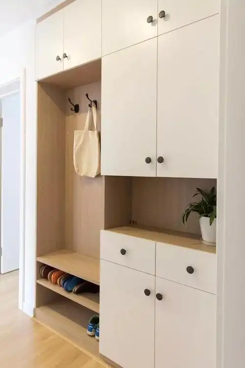 20张换鞋凳 鞋柜组合,只有坐着换鞋才是最方便的,装修拿走参考