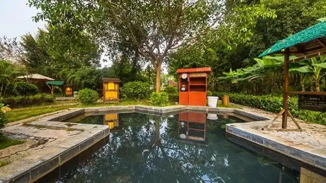 旅游团购 国内游 河源御临门温泉度假村1晚 双人无限次温泉 双早