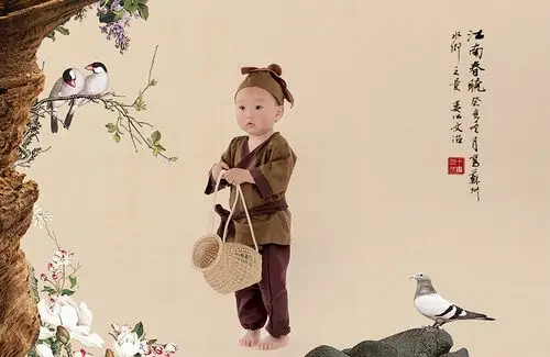 古风儿童摄影