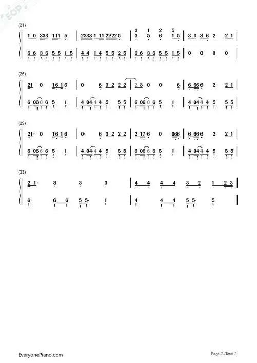 play with fire-black pink双手简谱预览2-钢琴谱文件(五线谱,双手