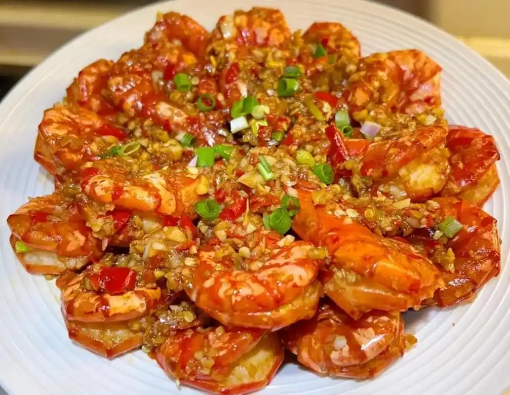 蒜蓉‬大虾‬的家常做法!-锦囊菜谱