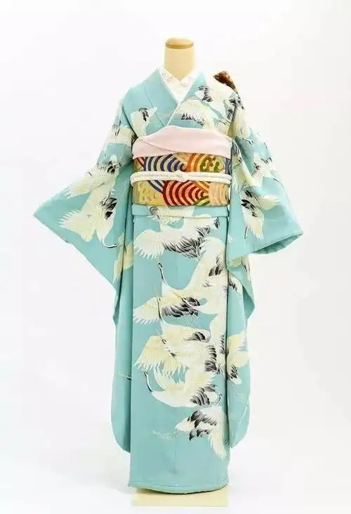 和服那些事丨和服配色花纹和形制参考素材