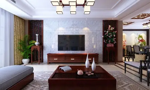 新中式风格客餐厅