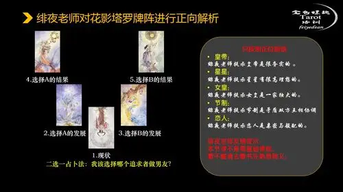 第10节:花影塔罗(3)牌阵占卜