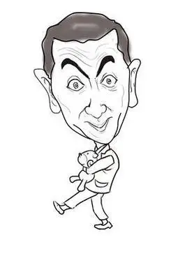 画夸张的人物简笔画肖像q版小沈阳卡通明星简笔画步骤图其他人物简笔