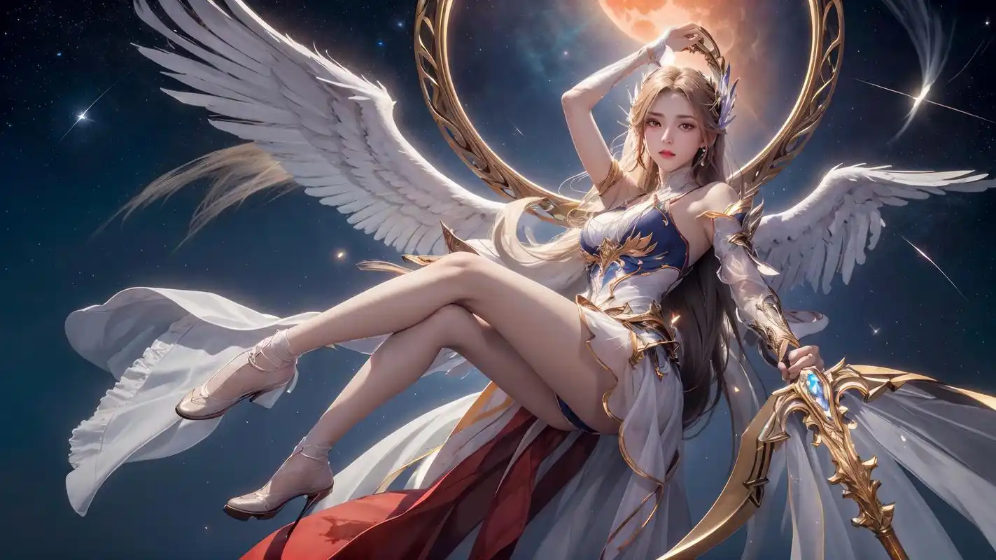 千仞雪4k图片,ai练习作品,予人玫瑰收留余香.#斗罗大陆千仞雪