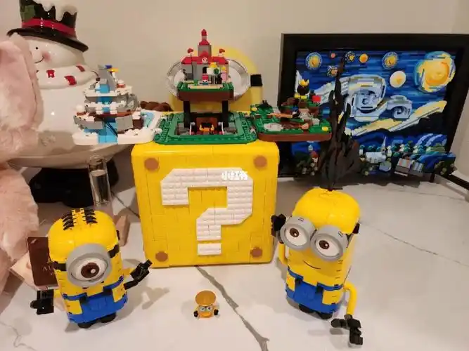 乐高马里奥问号盒