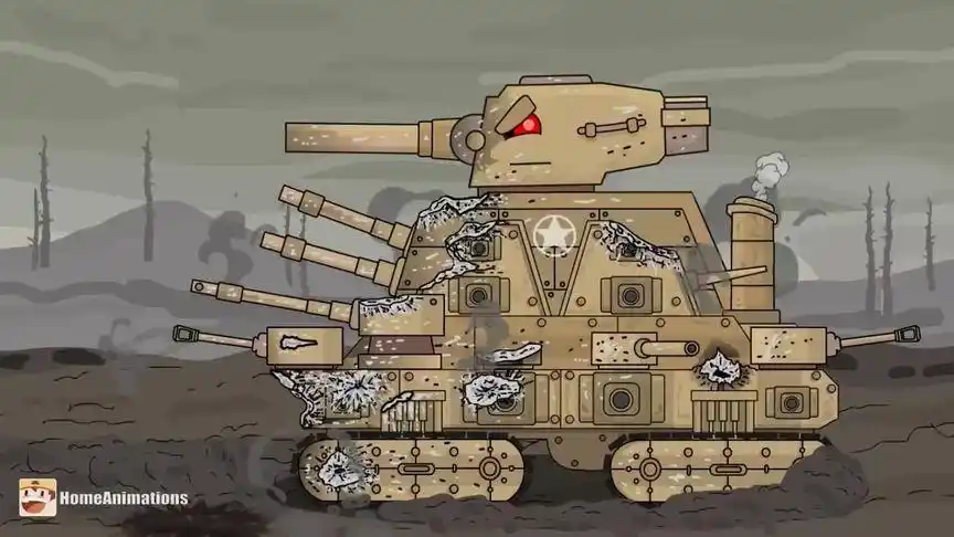 坦克世界动画:不一样的kv-44