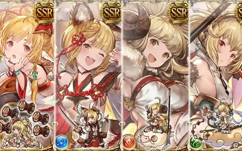 碧蓝幻想十二神将角色奥义集