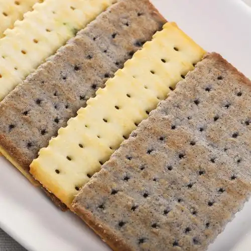 美丹白苏打饼干约鲜葱芝麻黑米口味无蔗糖木糖醇饼干芝麻味