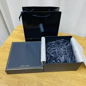 专柜正品雅诗兰黛新款礼品盒袋子专柜包装盒手提袋纸袋礼盒空盒子