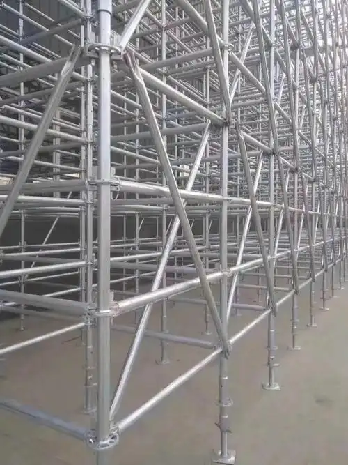 建筑施工届的爱宠——盘扣式脚手架_产品