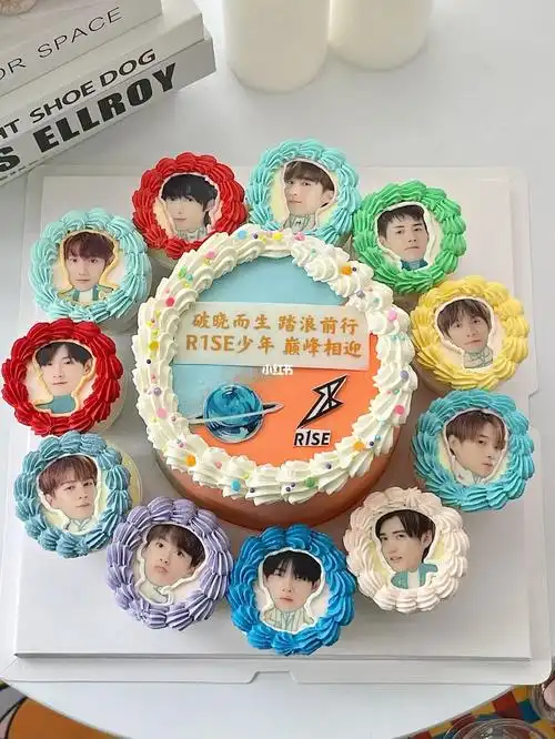 西安蛋糕  #动物奶油蛋糕  #r1se  #应援蛋糕  #西安生日蛋糕