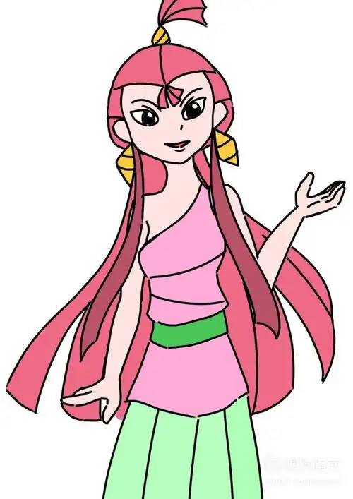 人物绘画小龙女怎么画优质