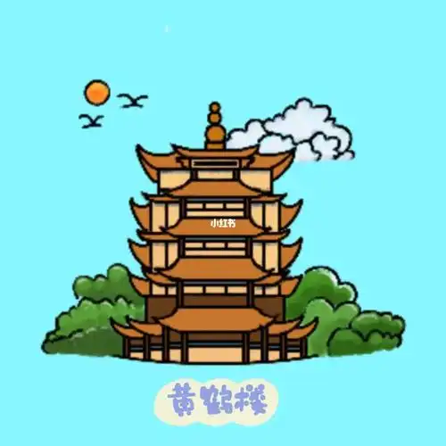 这两张图都是找简笔画借鉴的,就没有用#武汉  #武汉旅游  #人文景点