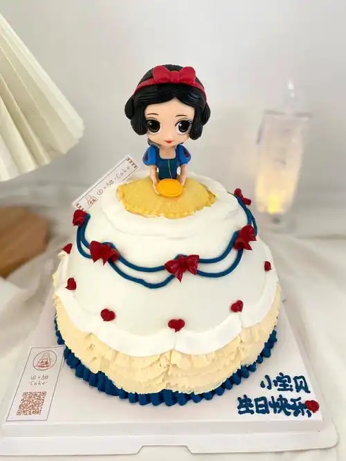 深圳坪山蛋糕  #动物奶油蛋糕  #公主蛋糕  #白雪公主蛋糕  每个女孩