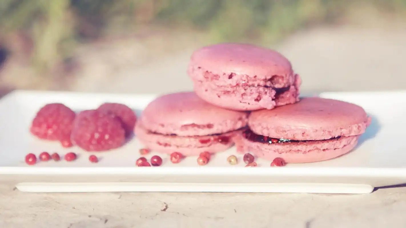 美味多彩甜点马卡龙电脑壁纸