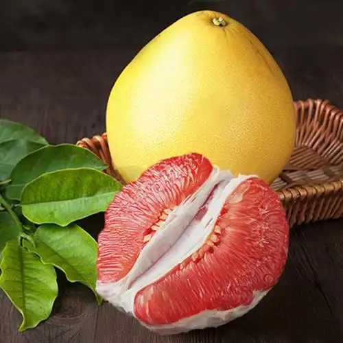 福建平和管溪蜜柚红心柚子红肉新鲜水果甜柚子红心当季2个装4-5斤
