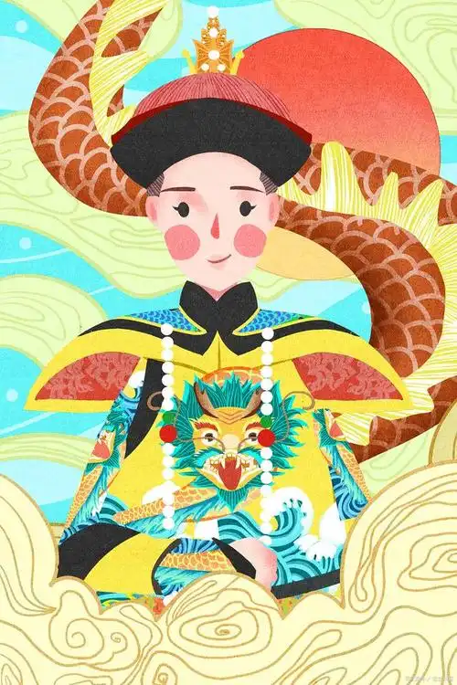 在古代中国,龙袍可是皇帝权力和尊贵的象征,龙袍上的龙图案代表着吉祥