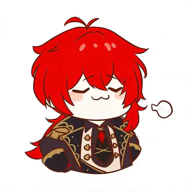 关于迪卢克的一些头像 不正经的迪卢克厨