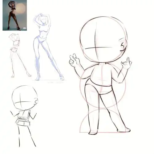 小可爱的q版人物