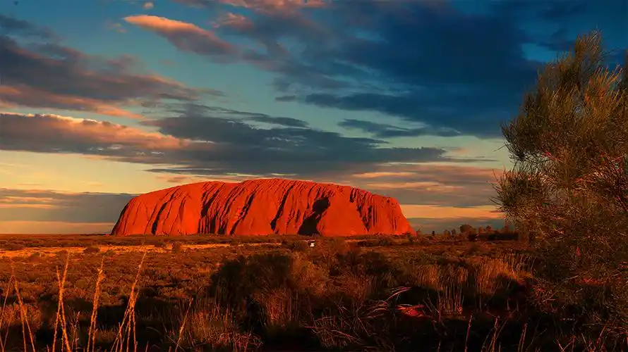 69 澳大利亚爱丽斯岩风光          澳大利亚艾尔斯岩石(ayers rock
