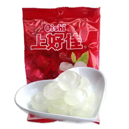上好佳 荔枝味硬糖120g 水果糖婚庆喜糖年货送礼休闲食品糖果