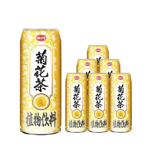 味丹清凉爽口菊花茶茶饮料475ml*6