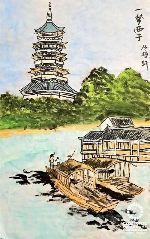 花之圣母大教堂多彩世界云上画展之三十四