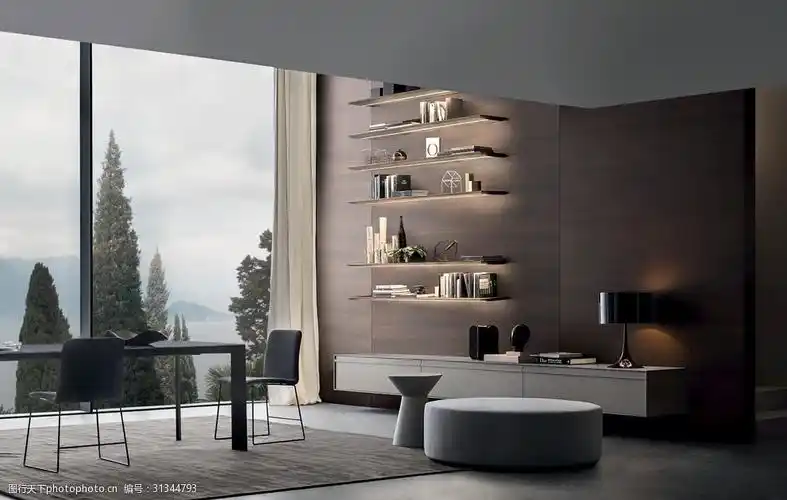 现代极简家居室内图片-图行天下图库