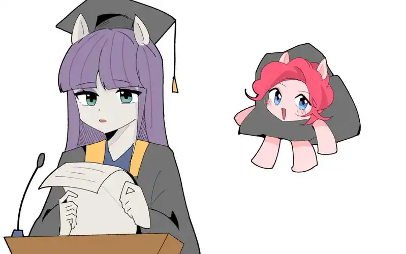 【mlp/meme】可颂猫,但是灰琪的讲座(姐妹cb向)