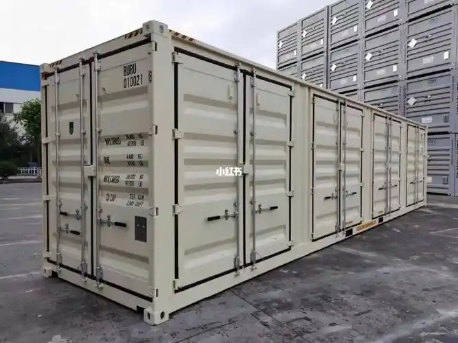 第一次看到这样的集装箱