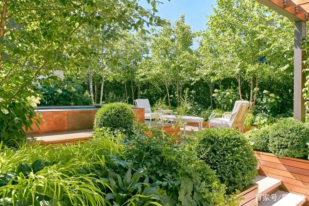 12个"庭院花园"设计效果图,喜欢享受花园慢生活的,装一个吧