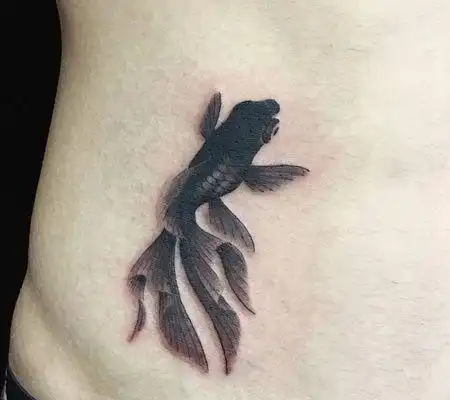 金鱼纹身_金鱼纹身图案_纹身金鱼图片大全_第16页 - 纹身秀